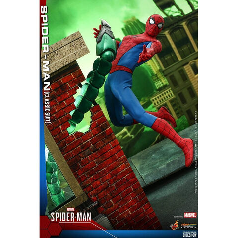 Figurine Video Game Masterpiece - Spider Man  - Spider-man (classic Suit) 1/6 30